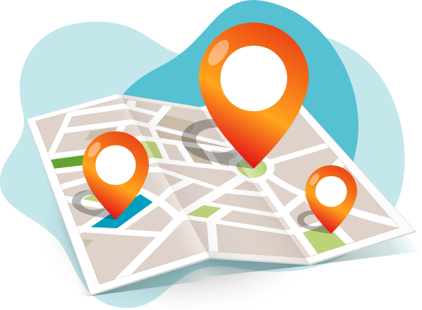 Digital Marketing Services: SEO, Web Design, Social, PPC and SEM - large-map